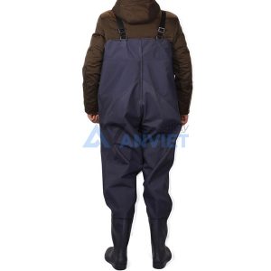 Ủng liền yếm lội nước cao cấp chống trơn trượt U119, Size 42