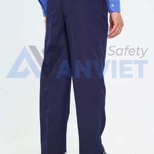 Quần bảo vệ casmer BH15 màu xanh tím than, Size M