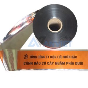 Băng cảnh cáo cáp ngầm, cáp quang 500m tránh nguy hiểm theo yêu cầu V06