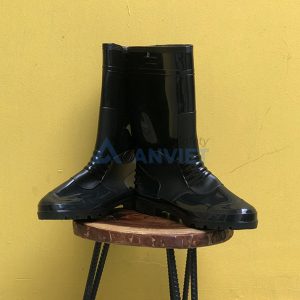 Ủng bảo hộ lao động Thùy Dương nam, nữ màu đen 819, Size 42