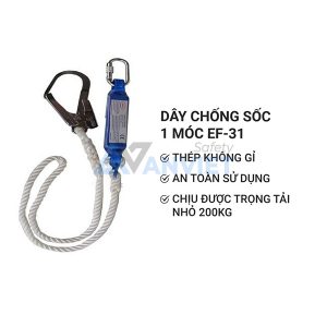 Dây an toàn chống sốc 1 móc Adela EF-31 C121