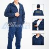 Áo khoác gió bảo vệ mùa đông in chữ Security BH14A, Size 6 (XL)