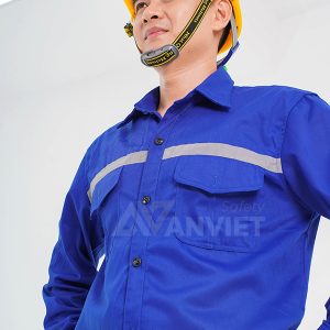 Quần áo công nhân AV53, đồng phục công nhân chuyên nghiệp, Size M