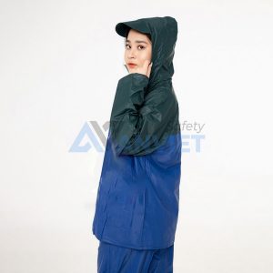 Áo mưa bộ nhựa K12 Sơn Thủy A06, Size L - Màu lam cải than