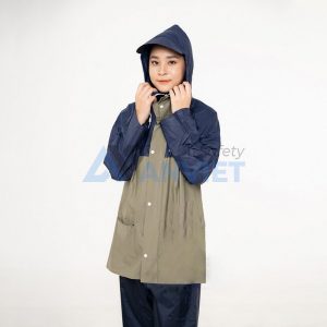 Áo mưa bộ nhựa K12 Sơn Thủy A06, Size L - Màu lam cải than