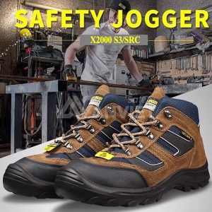 Giày bảo hộ công trình cao cổ Safety Jogger X2000 S3 G123, Size 42