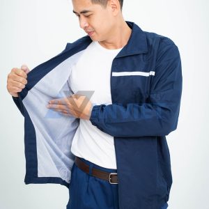 Áo khoác bảo hộ vải gió lót lưới AV54, Size M